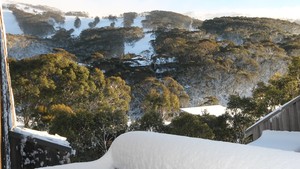 CHILL-OUT @ THREDBO Pic 5 - winter balcony