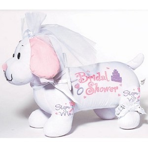 Hens and Brides Pic 5 - Bridal Shower Autograph Hound A great keepsake for any bridal shower or hens night This autograph hound measures approximately 35cms x 25