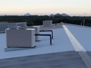 Bears Refrigeration and Air Conditioning Services Pty Ltd Pic 2 - Recently installed commercial air conditioners at Bellmere