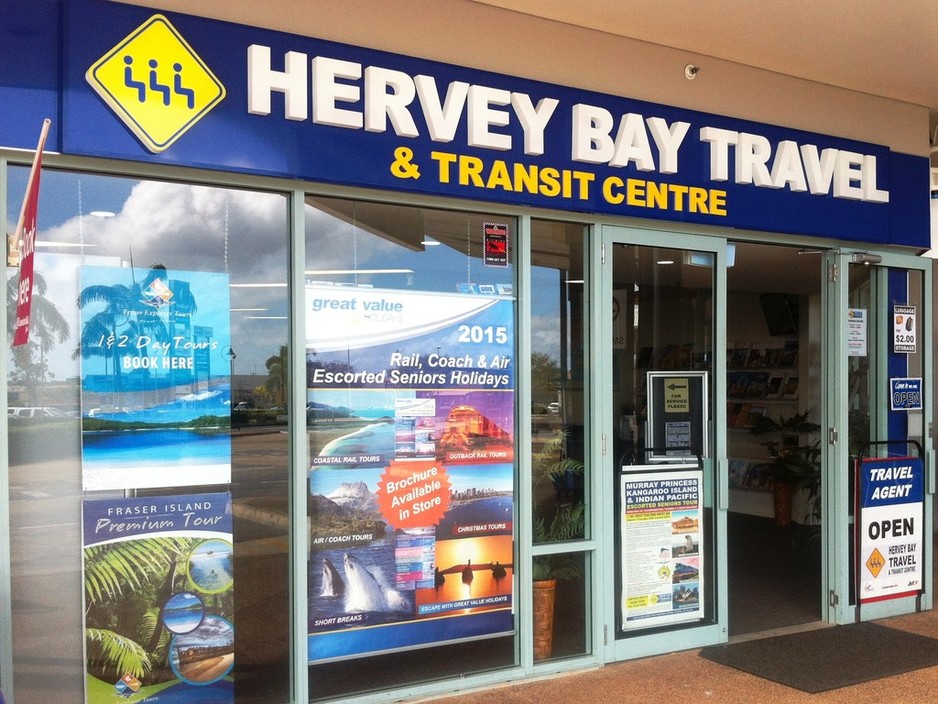 Hervey Bay Travel & Transit Centre Pic 1 - Hervey Bay Travel shopfront