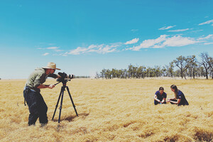 REDfusion Studios Pic 2 - REDfusion Studios had a great day filming Horshams golden fields with blue skies overhead the beautiful crop was ripe for the harvest