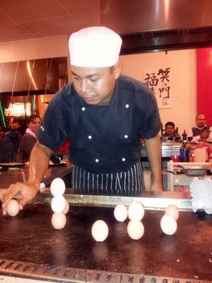 Tem Ichi Japanese Restaurant Pic 5 - Egg tricks