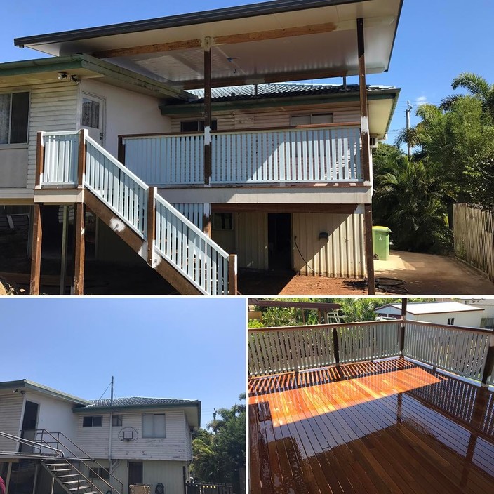 HD Homes Pic 1 - Recently finished deckmax concealed deck and solarspan roof with down lights