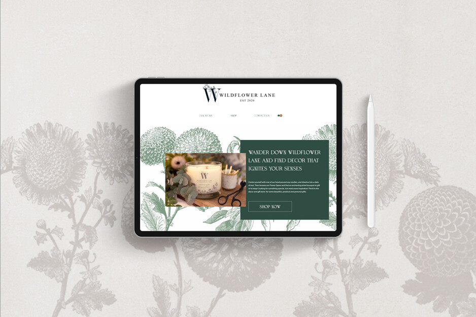 Duende Design Pic 1 - Ecommerce for Wildflowerlanecomau