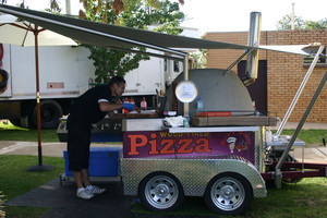 Pizza Party Hire Pic 5 - Stylish Unique at the Stawell Gift