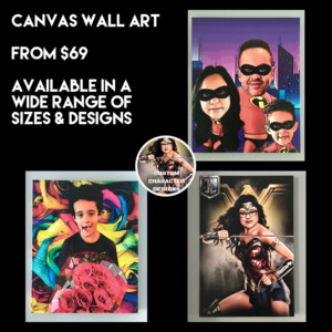 Custom Character Designs Pic 3 - Custom Canvas Wall Art