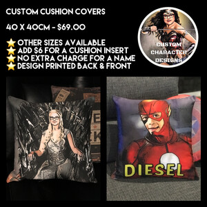 Custom Character Designs Pic 5 - Custom Cushions