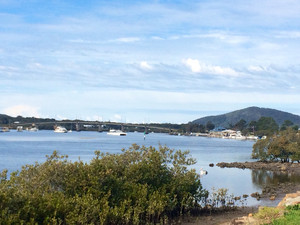 Tea Gardens Hotel-Motel Pic 3 - View from the front of the Hotel over the Myall River