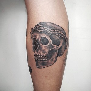 Primitive Tattoo Pic 5 - Skull Tattoo Primitive Tattoo