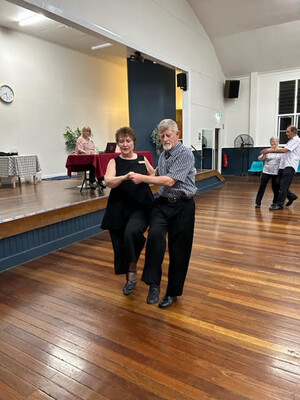 Let's Dance Ballroom Studio Pic 2 - Tony and Trish enjoying their dance