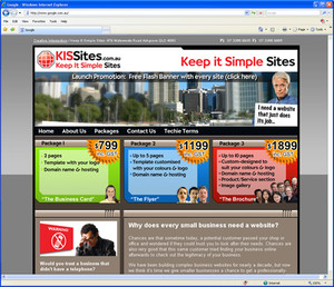 Keep It Simple Sites Pic 4 - kissitescomau website