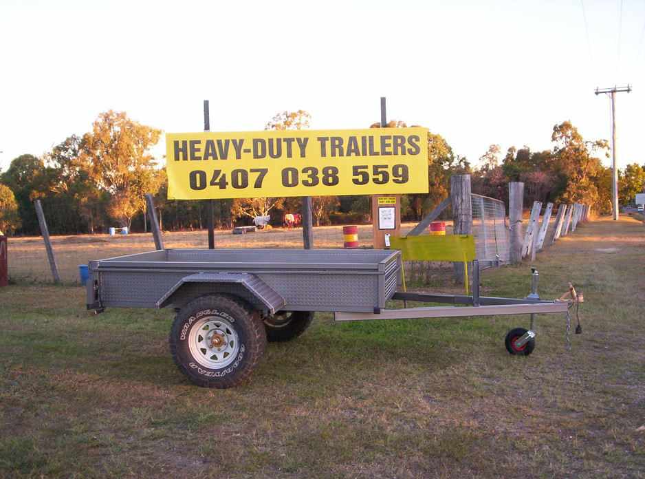 Heavy - Duty - Trailers Pic 1 - standard box trailer 7 x 4