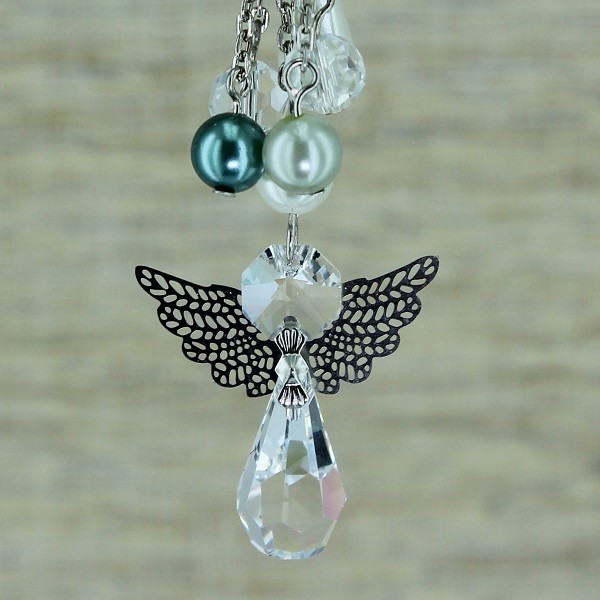 Catching Angels Pic 1 - Car catchers can also be made as a handbag charm necklace or keyring