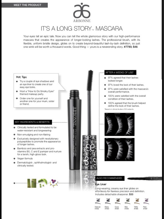 Claire Kenna - Independent Consultant, Arbonne Pic 1 - Our amazing mascara love it