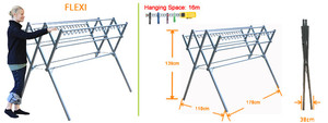 Hanging Stuff Clothes Airer Australia Pic 4 - Flexi 139