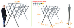 Hanging Stuff Clothes Airer Australia Pic 5 - Maxi 189