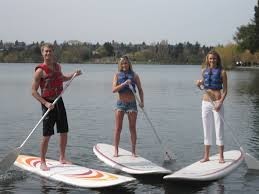 Yeppoon Jets Pic 5 - Calm Water Stand Up Paddle Board Hire Available With or Without Tuition