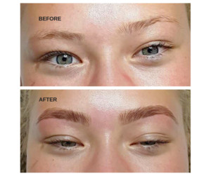 Elise Louise Pic 3 - Before and after Expert Brow Shaping and Tinting