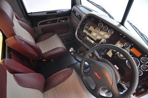 Retruck Australia Pty Ltd Pic 4 - Example of our Dash Conversion in a Peterbilt 389