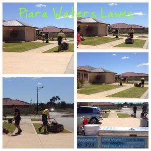 Piara Waters Lawns Pic 2 - Piara Waters Lawn mowers hard at work