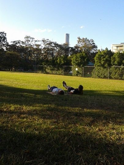 Oz Health & Fitness Pic 1 - Hannah having her PT session