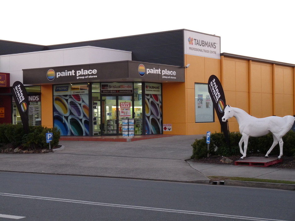 Paint Place Tweed Heads Pic 1 - Shop front look for the white horse