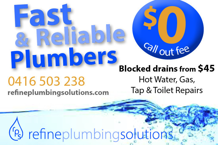 Refine Plumbing Solutions Pic 1 - Banner