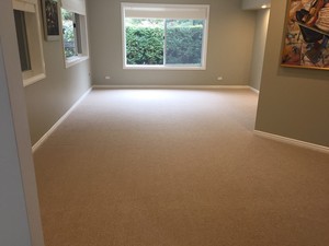 Encore Carpet Professionals Pic 4 - Before re colouring Cream wool carpet