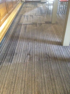 Not Just Steam Cleaning Pic 2 - Commercial steam clean and look at the difference