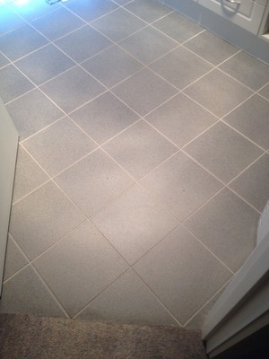 Not Just Steam Cleaning Pic 5 - Tile grout clean after