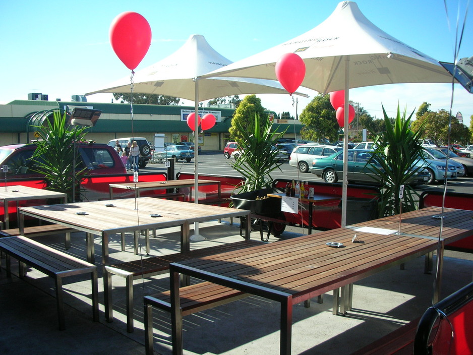 Ruby's Pizza & Pasta Restaurant Pic 1 - rubys outdoor area