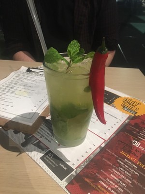 Chop Chop Chang's Pic 4 - Chilli and ginger beer mojito