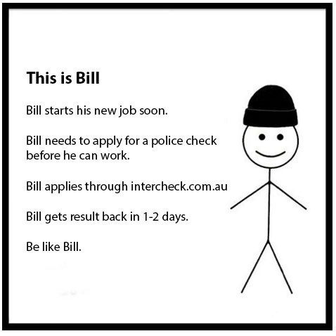 PoliceCheck Express Pic 2 - be like bill