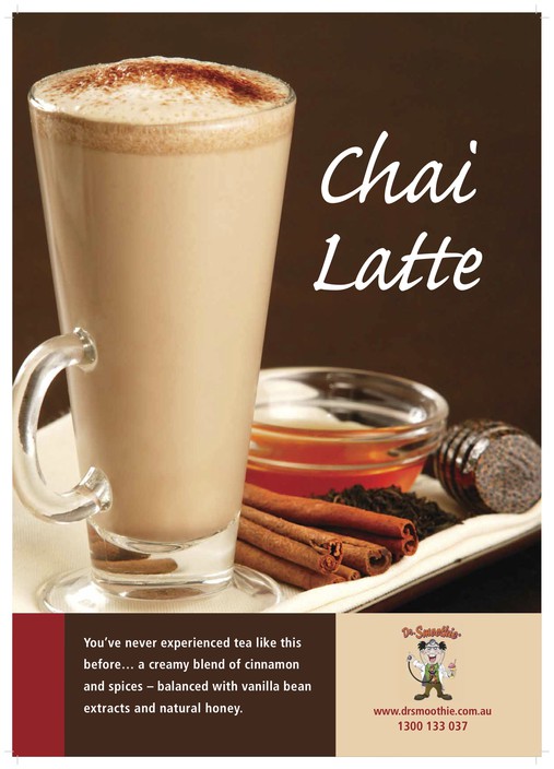 Dr Smoothie Pic 2 - Original Chai Latte