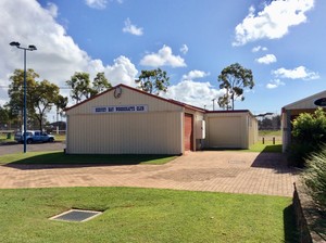 Hervey Bay Woodcrafts Club Inc Pic 2 - Outside club shed with new extensions