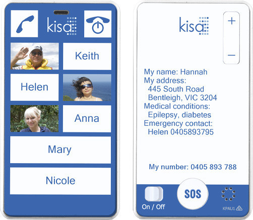 Kisa Pty Ltd Pic 1 - Easy to use phone for seniors and children