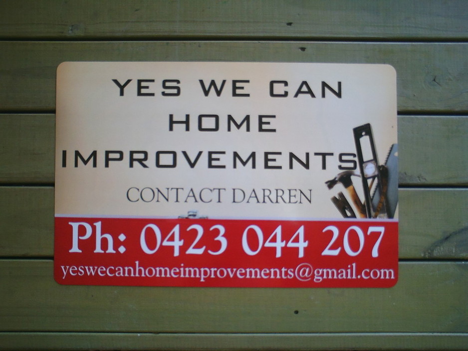 Yes We Can Home Improvements Pic 1