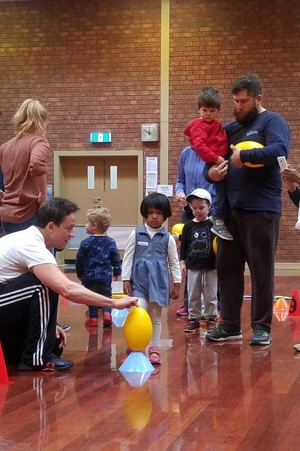 Happy Kids Sports Pic 3 - Footy time Happy Kids Sports