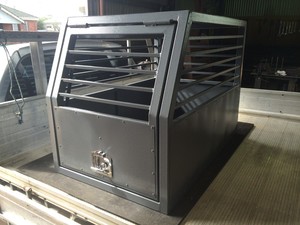 Formica Engineering Pic 4 - We can make dog crates to suit any vehicle