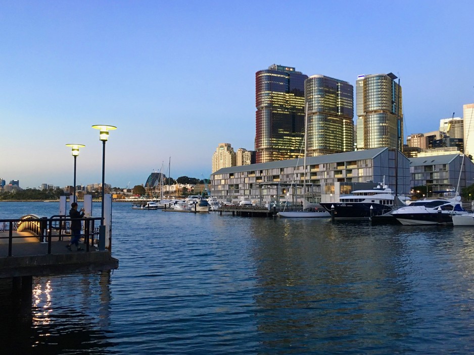 Sydney Wharf Marina Pic 2 - Sydney Wharf Marina with Barangaroo in the background