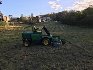 Mick Waterson Slashing and Mowing Pic 2