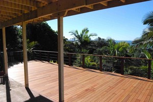 BE & JA Dickson Pic 3 - Replaced deck flooring and railing view 1