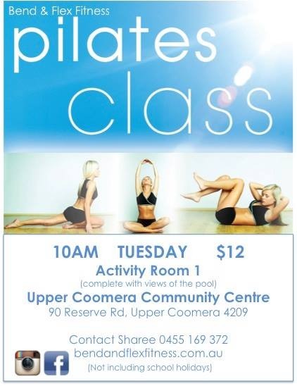 Bend & Flex Fitness Pic 1 - Pilates Tuesday 10am Upper Coomera Community Centre 12