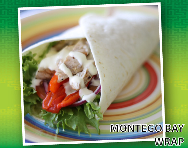 Jamroc Jamaican Jerk Chicken Pic 1 - Montego Wrap