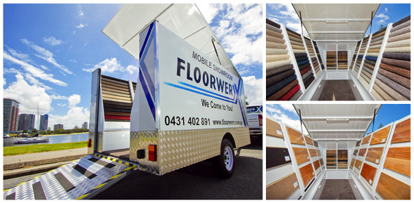 Floorwerx Pic 1 - Our Mobile Showroom comes to you packed full of samples to see what works for your home