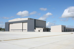 Queensland Industrial Cladding Pic 2 - MRTT Hangar Amberley Airbase