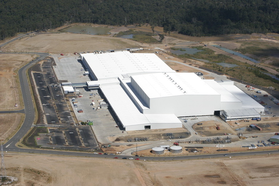 Queensland Industrial Cladding Pic 1 - Woolworths Distribution Brisbane