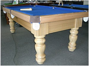 All WA Pool Tables & Jukeboxes Pic 4 - 7 ft Bass Tassie Oak and Royal Blue Cloth