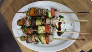 The Coughing Gherkin Pic 4 - special vegie skewers