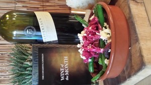 The Coughing Gherkin Pic 5 - wine of the month pepper jack shiraz with our special chorizo tapas